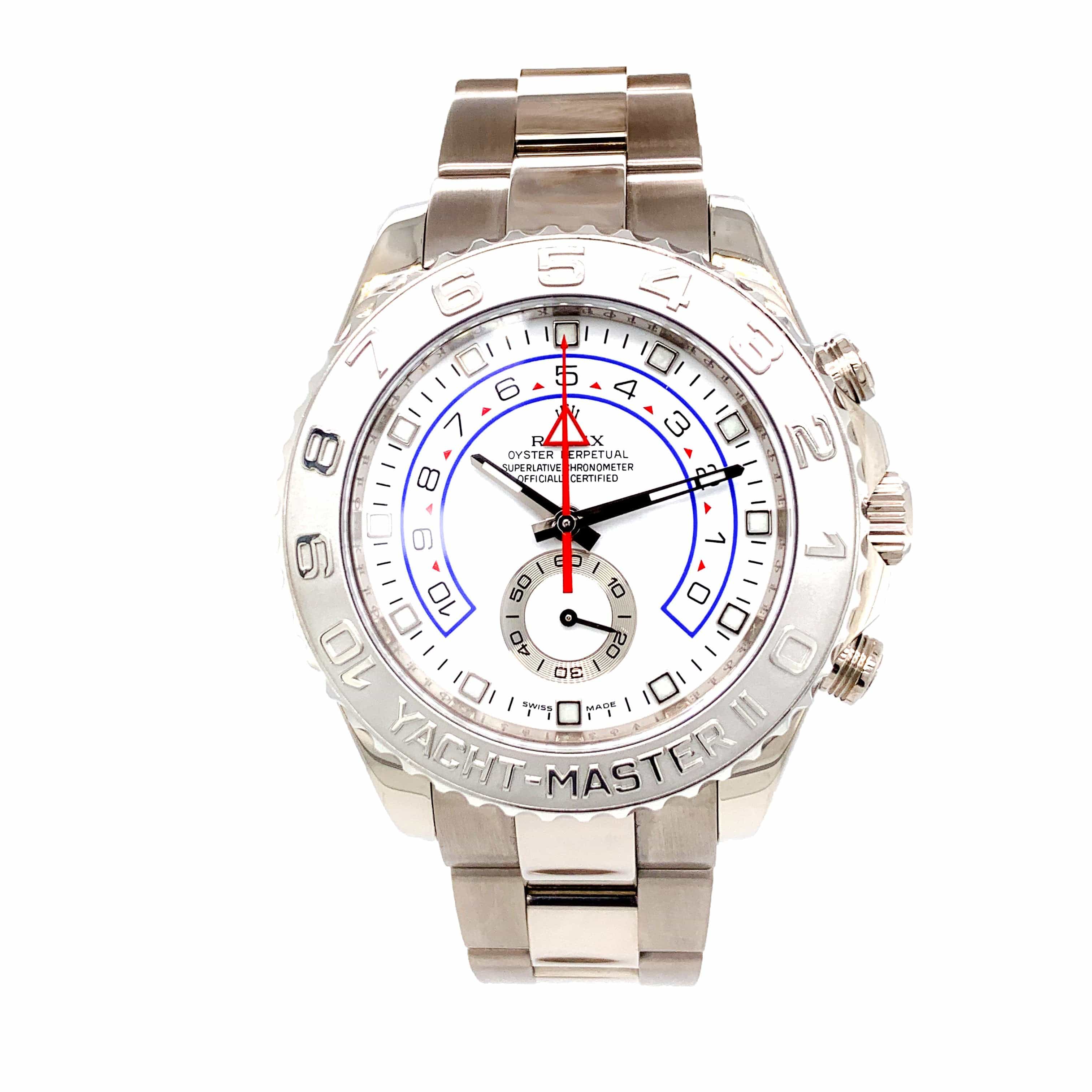 Rolex yacht master 2 best sale white gold