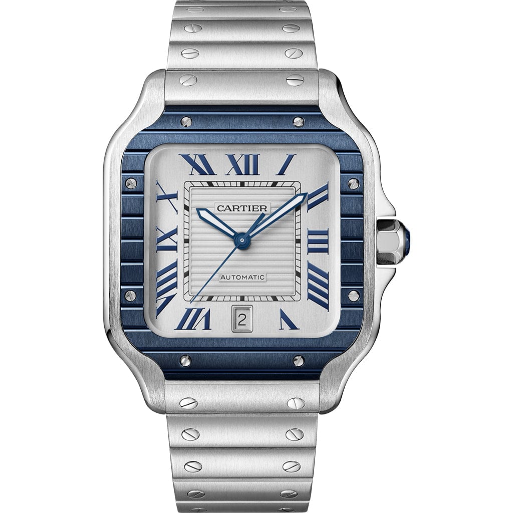 Cartier santos mens outlet watches