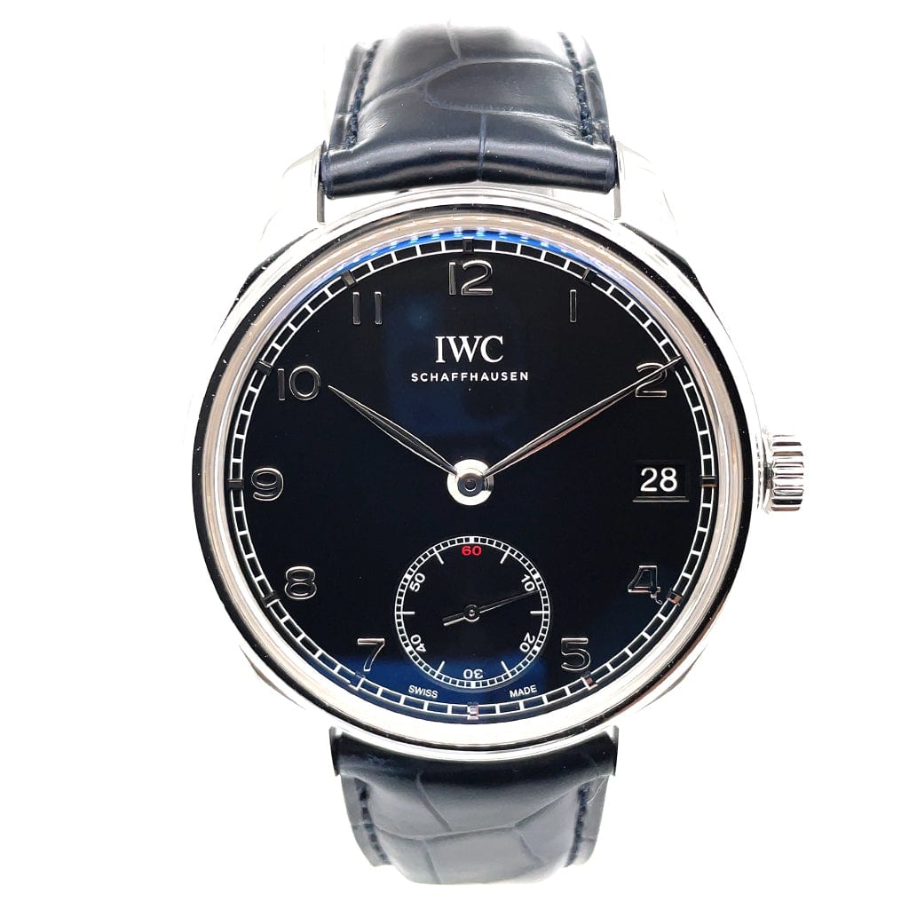 Iwc portugieser hand on sale wound 8 days