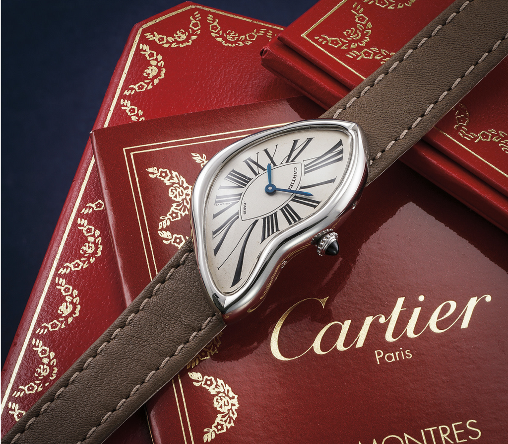 The Geneva Watch Auction XII Cartier Crash and Tank Am ricaine