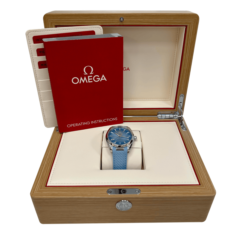 OMEGA Seamaster Aqua Terra 150M Summer Blue 220.12.41.21.03.008 - Certified Pre-Owned