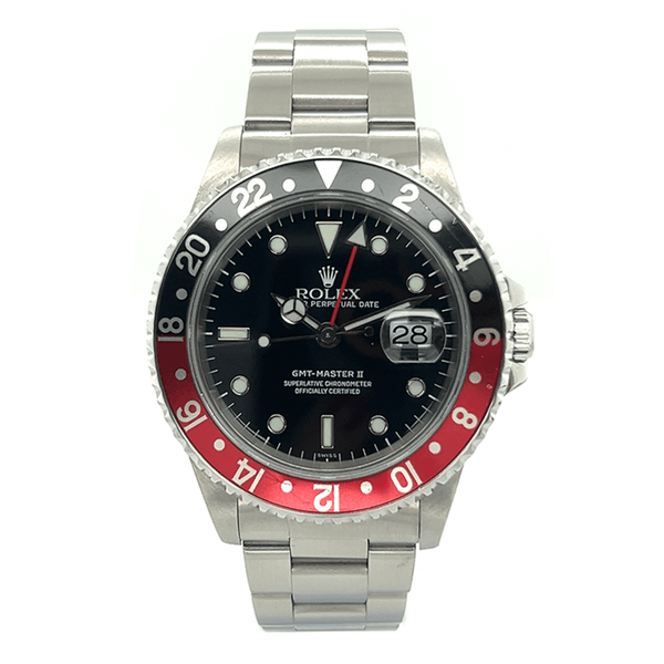 Rolex GMT-Master II 16710 Red and Black Coke - Pre-Owned