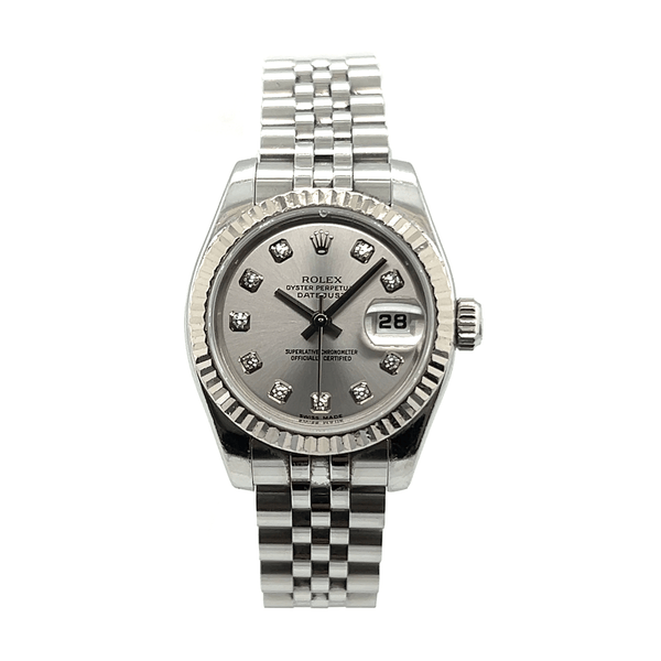 Rolex Lady-Datejust Diamond 179174 - Pre-Owned