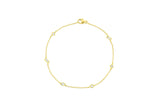 Rivière Yellow Gold Multi-shape Diamond Bracelet