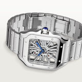 Santos de Cartier skeleton watch CRWHSA0015