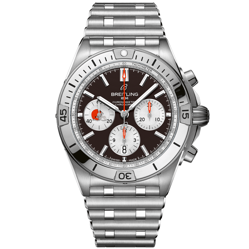 Chronomat B01 42 NFL Cleveland Browns Edition AB01342B1B6A1