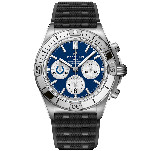 Chronomat B01 42 NFL Indianapolis Colts Edition AB01342B1C2S1