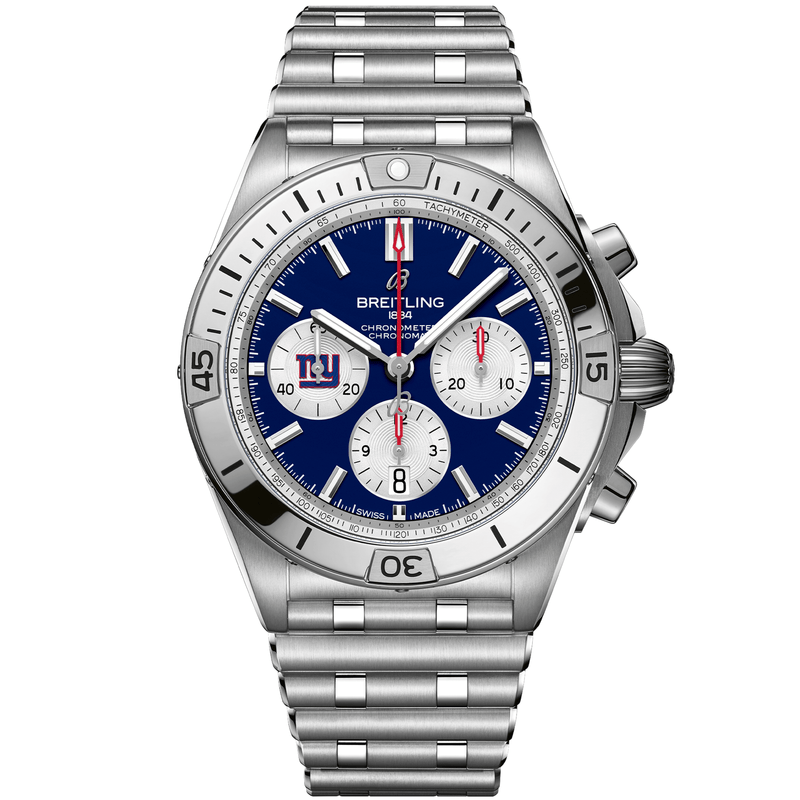 Chronomat B01 42 NFL New York Giants Edition AB01342B1CAA1