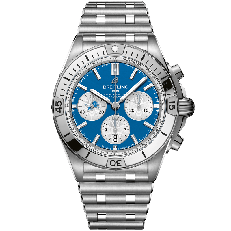 Chronomat B01 42 NFL Detroit Lions Edition AB01342B1CCA1