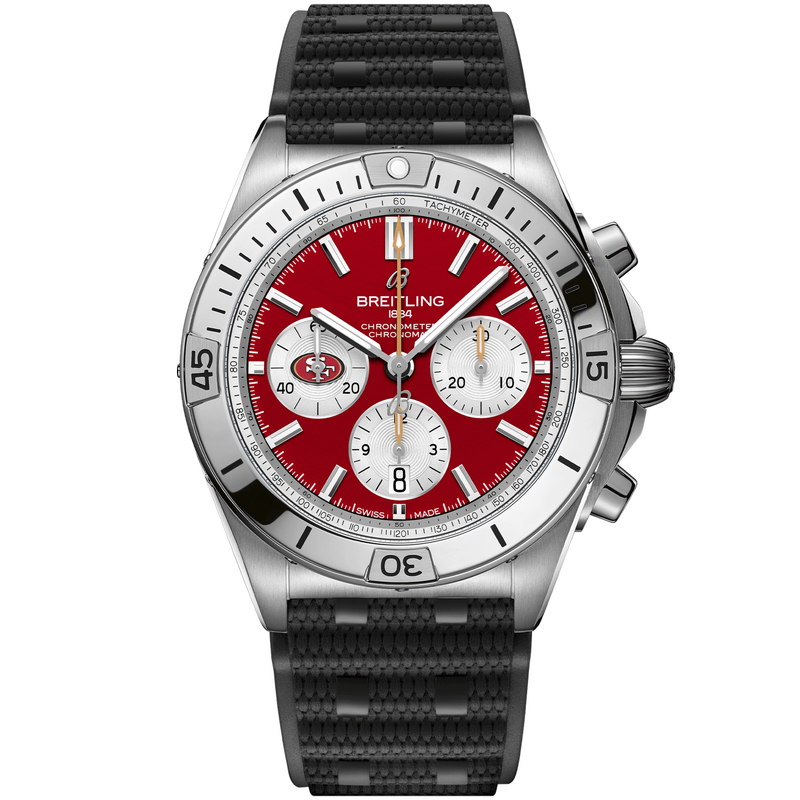 Chronomat B01 42 NFL San Francisco 49ers Edition AB01342B1K1S1