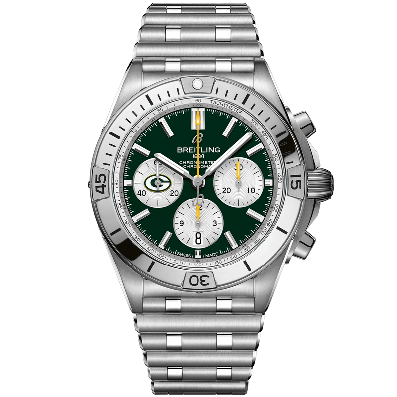 Chronomat B01 42 NFL Green Bay Packers Edition AB01342B1L1A1