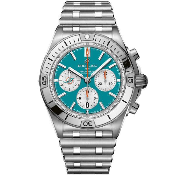 Chronomat B01 42 NFL Miami Dolphins Edition AB01342B1L2A1