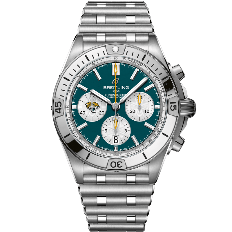 Chronomat B01 42 NFL Jacksonville Jaguars Edition AB01342B1L3A1