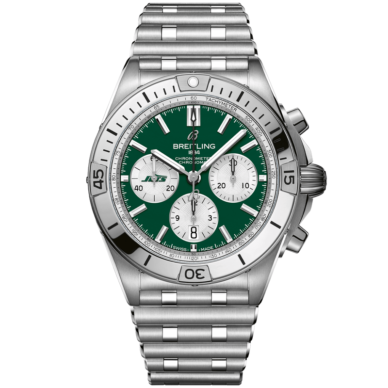 Chronomat B01 42 NFL New York Jets Edition AB01342B1L5A1