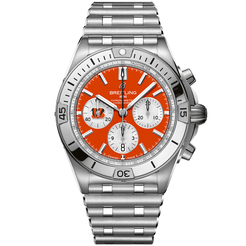 Chronomat B01 42 NFL Cincinnati Bengals Edition AB01342B1O1A1