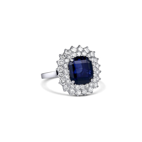 Blue sapphire online ring caratlane