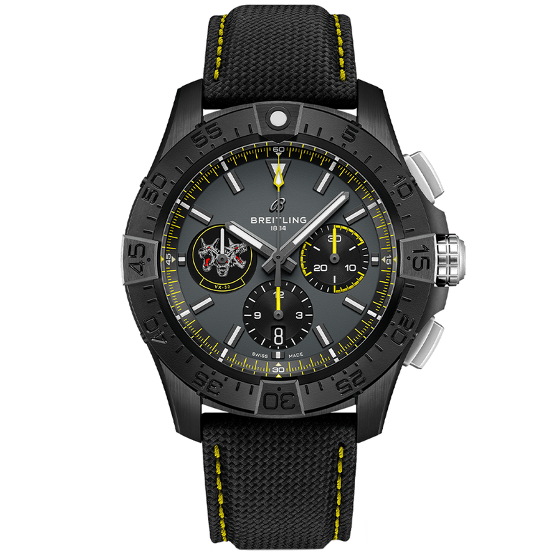 Avenger B01 Chronograph 44 Night Mission USN Bloodhounds SB01472A1B1X1