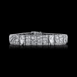 Exquisite 1920s Cartier Platinum Diamond Bracelet