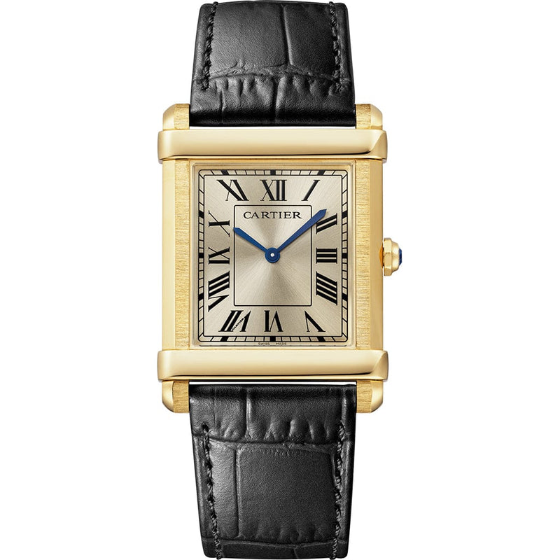 Cartier Tank Francaise Watch - 30 mm Yellow Gold Case - WGTA0032