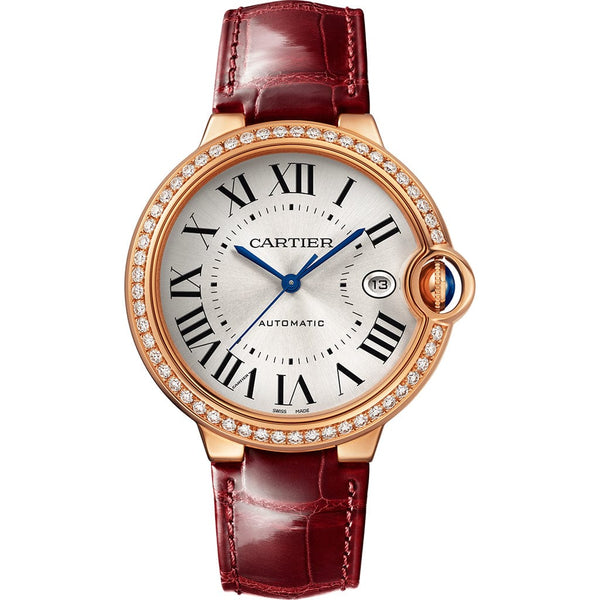 Cartier watch rose hot sale gold and silver