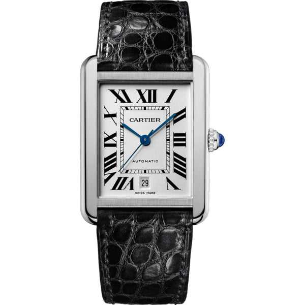 Cartier tank solo hot sale stainless steel