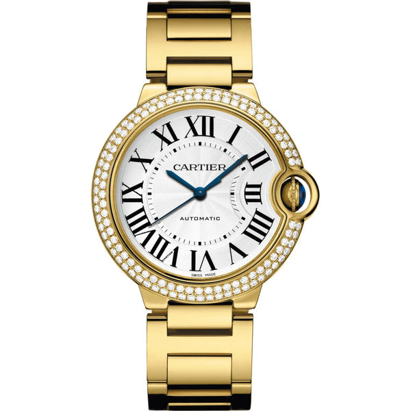 Cartier watch shop yellow gold